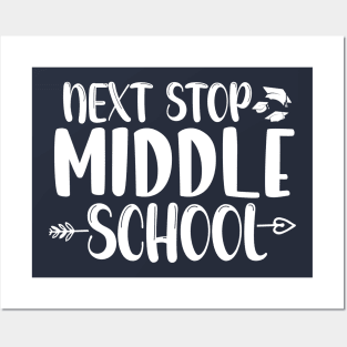 Next Stop Middle School Posters and Art